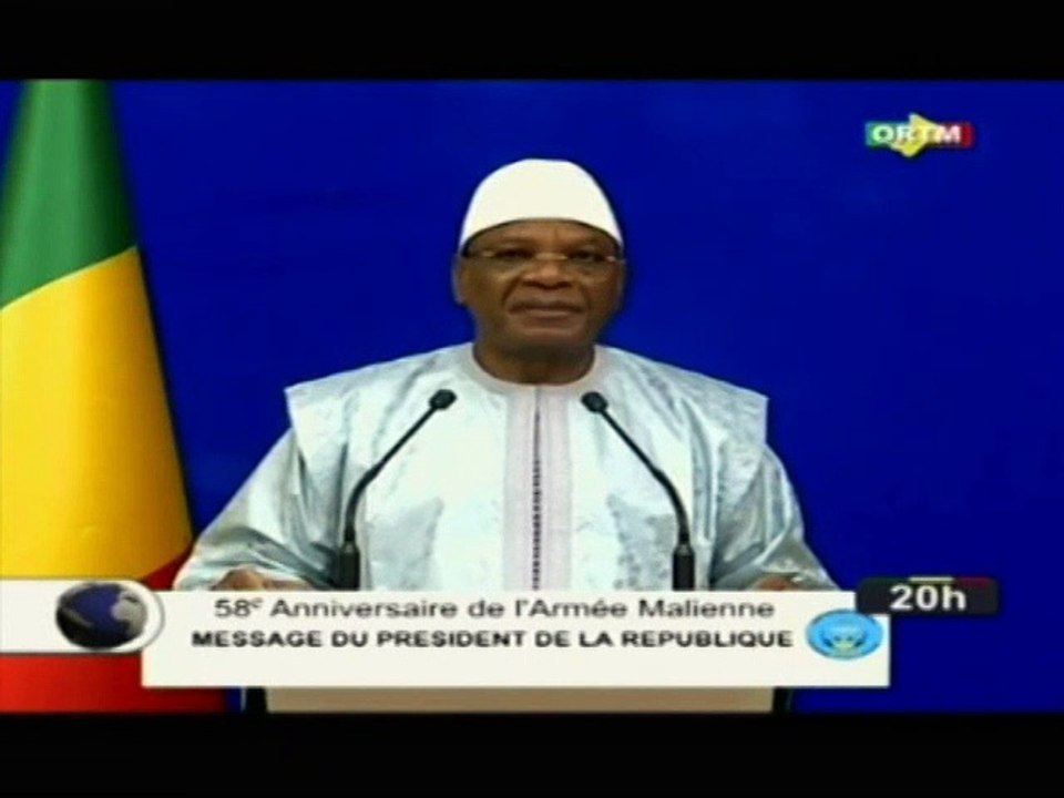ORTM - Discours du Président de la République à l’occasion du 58e anniversaire de l’Armée Malienne