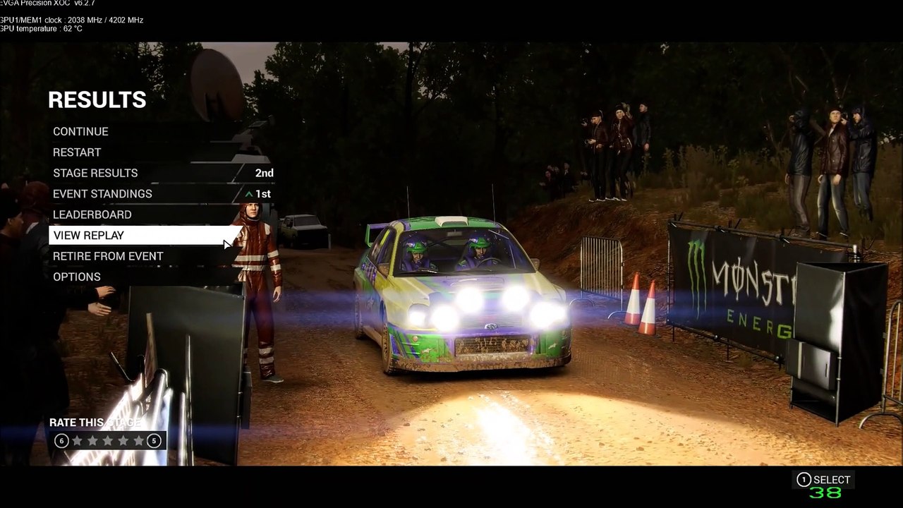 DiRT 4 Fly Cam Intercontinental Series Darkwood Gully Ev1 St2 Fitzroy Australia