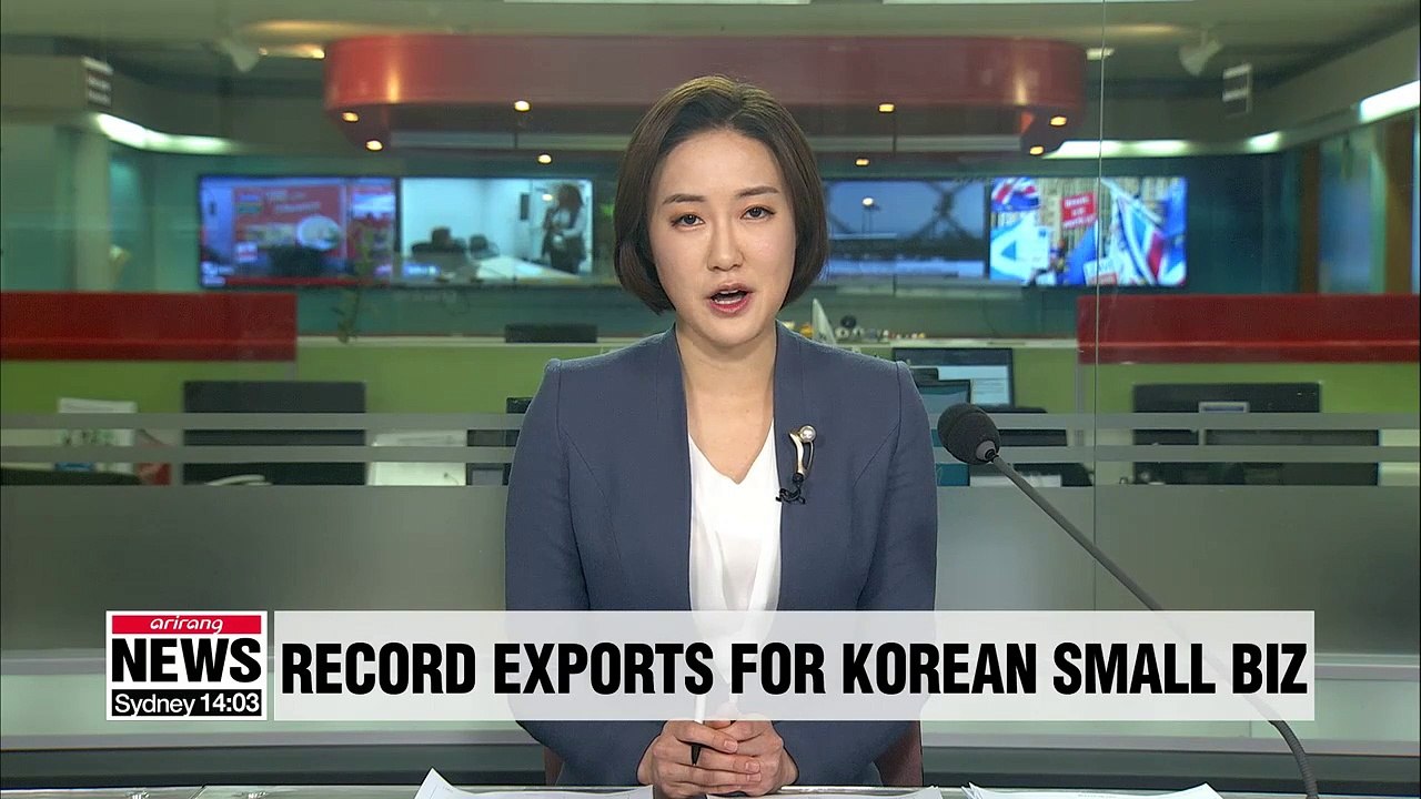 Exports by Korean SMEs jumped 8% in 2018 to new record high