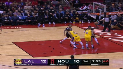 Los Angeles Lakers at Houston Rockets Recap Raw