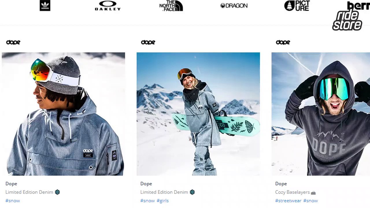 Top 5 Snowboardoutfits online bei Ridestore