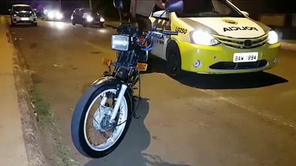 Polícia Militar Apreende Motocicleta