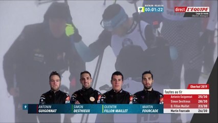 CdM biathlon - relais H d'Oberhof, 13 janvier 2019 (partie 1 sur 2)
