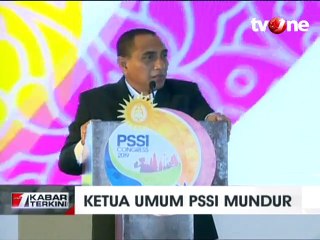 Edy Rahmayadi Mundur dari Ketua Umum PSSI