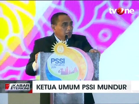 Edy Rahmayadi Mundur dari Ketua Umum PSSI