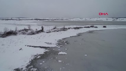 Samsun Ladik Gölü'nde Kış Güzelliği