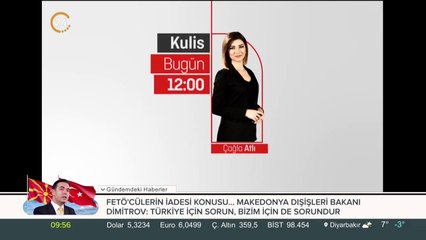 Kulis bugün 12:00'de