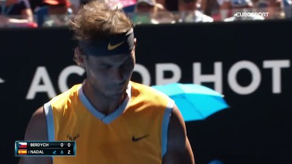 Deux sets de démonstration, un match complet : Nadal a encore écoeuré Berdych