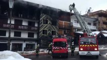 2 morts dans un incendie à Courchevel : les pompiers toujours sur place ce dimanche matin