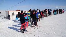 Bitlis kayak merkezinde yarıyıl tatili yoğunluğu - BİTLİS