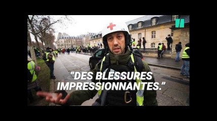 Les "street medic" racontent dans le détail les dégâts du Lbd