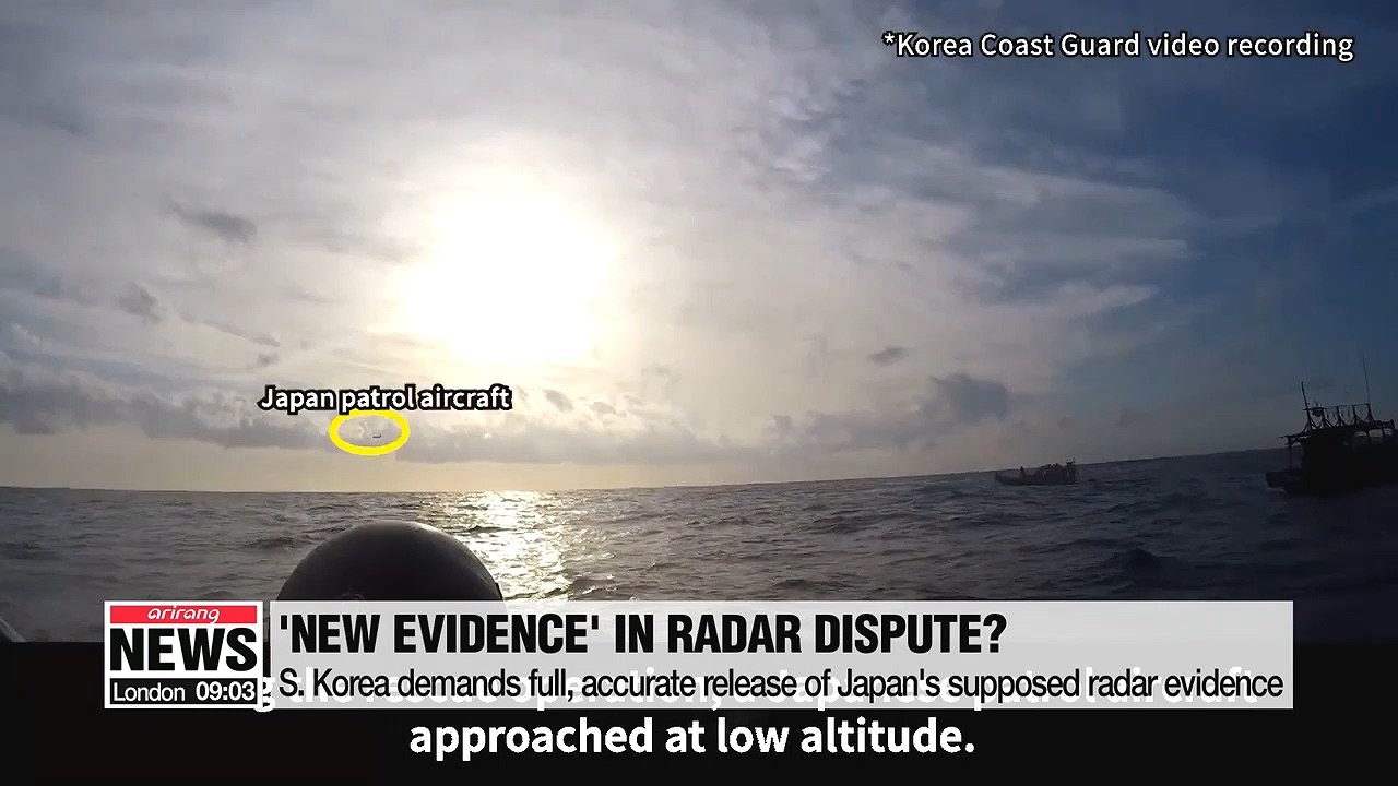 S. Korea demands full, accurate release of Japan's supposed radar evidence