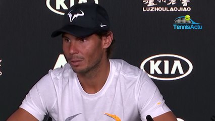 Open d'Australie 2019 - Rafael Nadal : "Frances Tiafoe en quarts ? Je sais à quoi m'attendre"