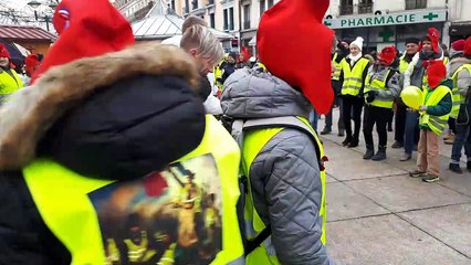 Gilets jaunes acte X, les Marianne ne lâchent rien à  Thonon