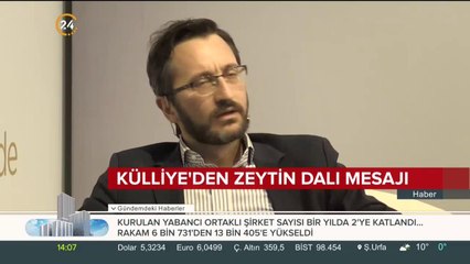 Külliye'den Zeytin Dalı Harekatı açıklaması