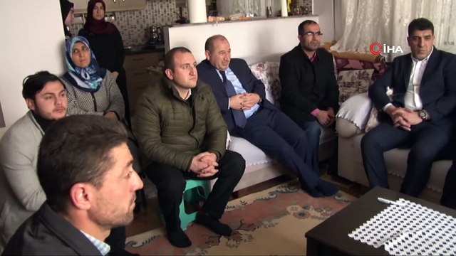Ümraniye Belediye Başkan adayı Yıldırım, Afrin şehidinin ailesini ziyaret etti