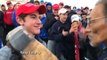 Students in Trump hats mock Native American; school apologizes