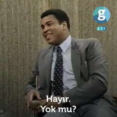 Muhammed Ali Neden koruması olmadığını açıklıyor.