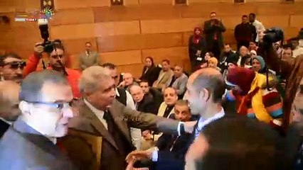 وزير القوى العاملة يوزيع 50 عقد عمل لذوى الاحتياجات بالمنيا