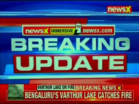 Fire at Bengaluru's Varthur lake, smokes enters nearby houses
