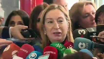 Cospedal, Ana Pastor y Maroto acuden a la Convención Nacional