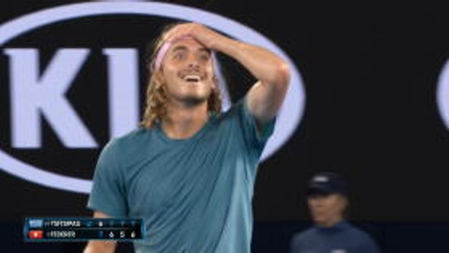 Federer stunned by brilliant Tsitsipas