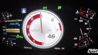 Cadillac CTS-V : 0-250 km/h