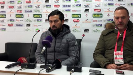 Hatayspor-Gençlerbirliği maçının ardından - HATAY