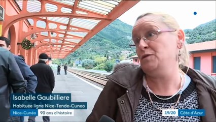 Extrait reportage France 3 - 90 ans de la ligne Nice de train