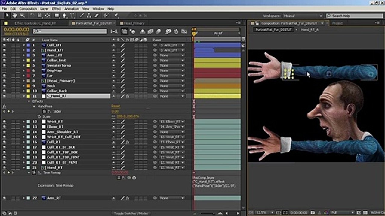 7-Copying one arm rig to the other