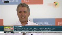 Colombia: Pdte. Duque responsabilizó al ELN de atentado en Bogotá