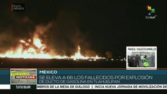 México: se registra segunda explosión en otro ducto de Pemex