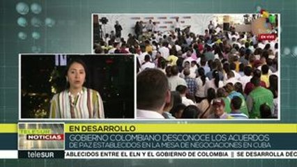 Colombia: Duque exige a Cuba entregar a dirigentes de ELN