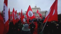 Nacionalistas rusos protestan contra negociaciones con Japón sobre Kuriles
