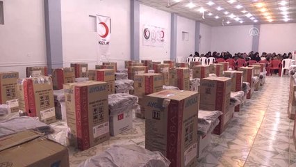 Türk Kızılayından Halepçe'deki İhtiyaç Sahiplerine Kış Yardımı