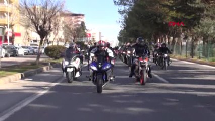 Adıyaman'da Motosikletliler Doğu Türkistan İçin Bir Araya Geldi