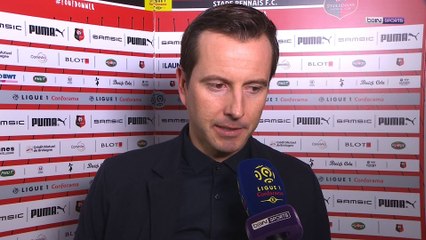 Rennes - Stephan : "Il y a eu beaucoup trop de fautes sur Sarr"