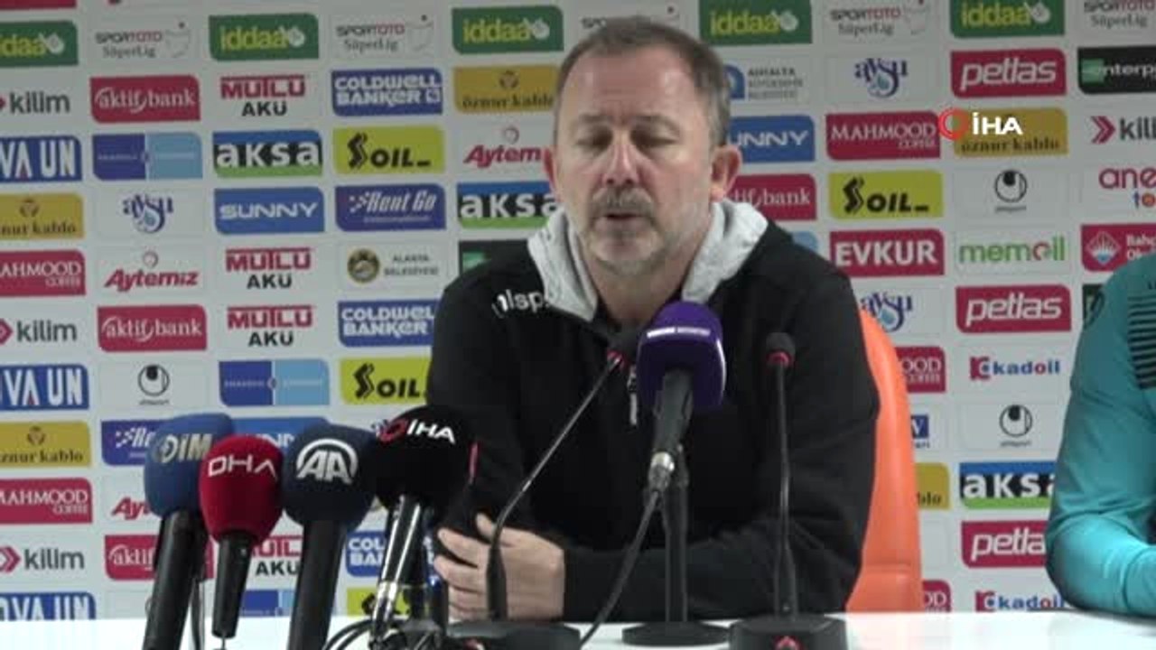 Sergen Yalçın: "Ligde İkinci Yarıya Başlangıcımız Gayet İyi"