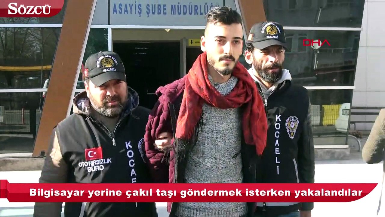 Vatandaşa bilgisayar yerine çakıl taşı ve sebze gönderdiler