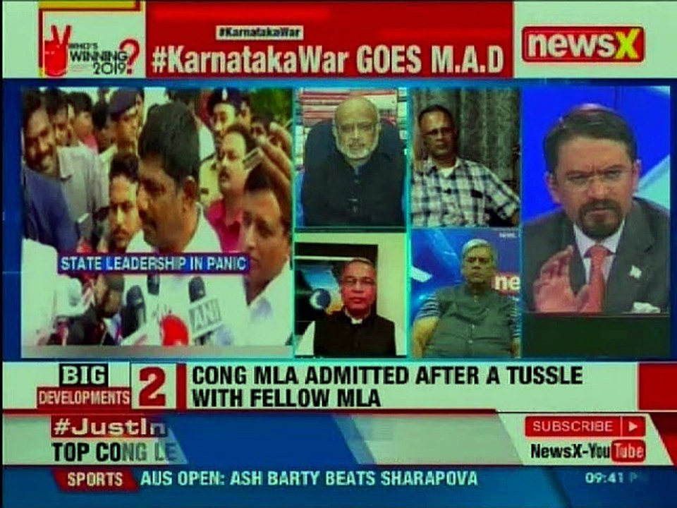 Karnataka: Congress MLA Anand Kumar hospitalized after ugly fight at Eagleton resort | Nation at 9