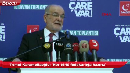 Karamollaoğlu, hükümeti eleştirdi