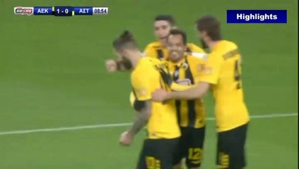 AEK 3-0 Asteras Tripolis - All Goals 20.01.2019