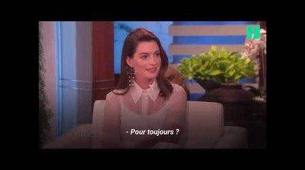 Anne Hathaway explique pourquoi elle ne boit plus d'alcool