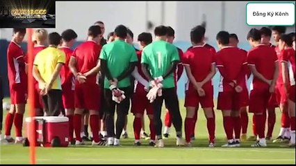 BUỔI TẬP CỦA TUYỂN VIỆT NAM TRƯỚC THỀM ĐẠI CHIẾN VỚI NHẬT BẢN NGÀY MAI 24/01/2019