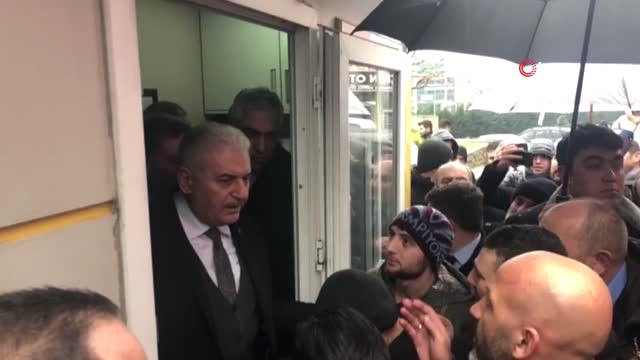 TBMM Başkanı ve AK Parti İstanbul Büyükşehir Belediye Başkan Adayı Binali Yıldırım Sultanbeyli'de-...