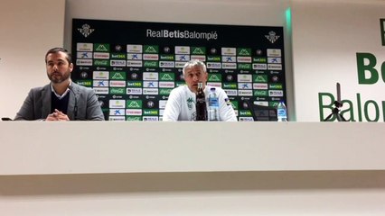 Así ve Setién al Espanyol antes de los cuartos de LaCopa