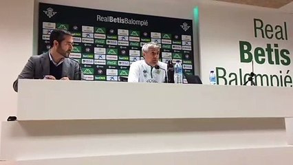 Setién y una posible final de LaCopa en el Benito Villamarín