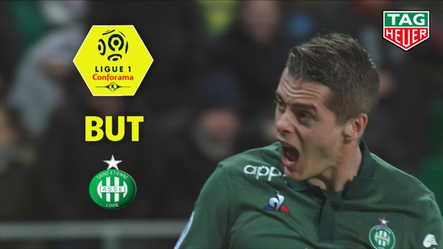 But Romain HAMOUMA (21ème) / AS Saint-Etienne - Olympique Lyonnais - (1-2) - (ASSE-OL) / 2018-19