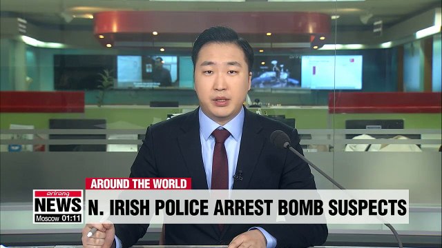 Northern Ireland police arrest two men suspected of setting off car bomb