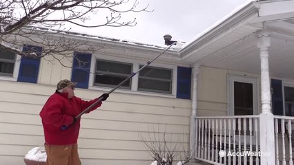 Cleanup begins after winter storm dumps substantial snow